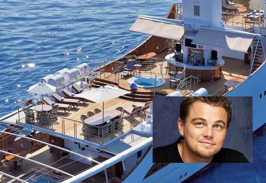 attore americano yacht