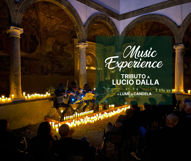 Music Experience: tributo a Lucio Dalla a lume di candela