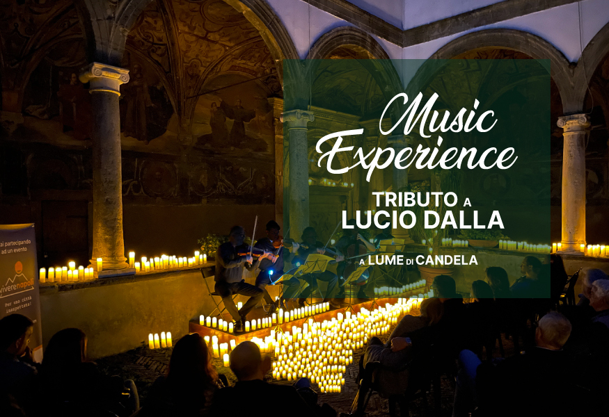 Music Experience: tributo a Lucio Dalla a lume di candela