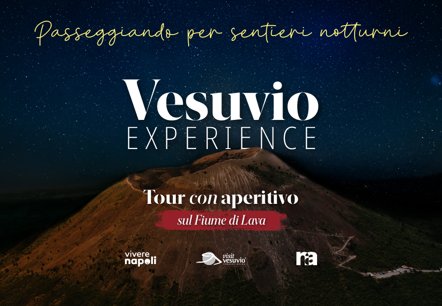 Vesuvio Experience: Tour notturno con aperitivo sul Fiume di Lava