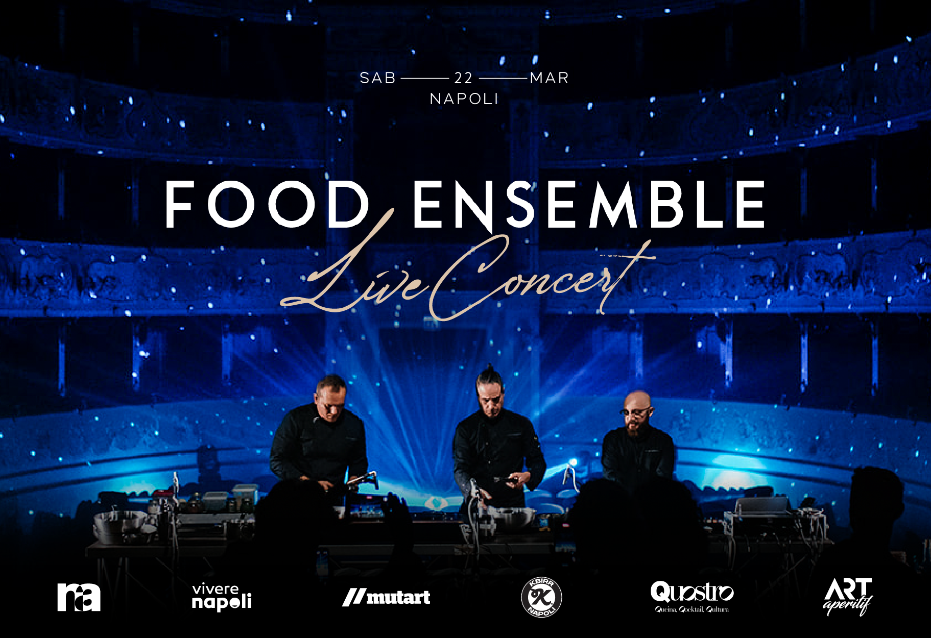 Food Ensemble live concert a Napoli